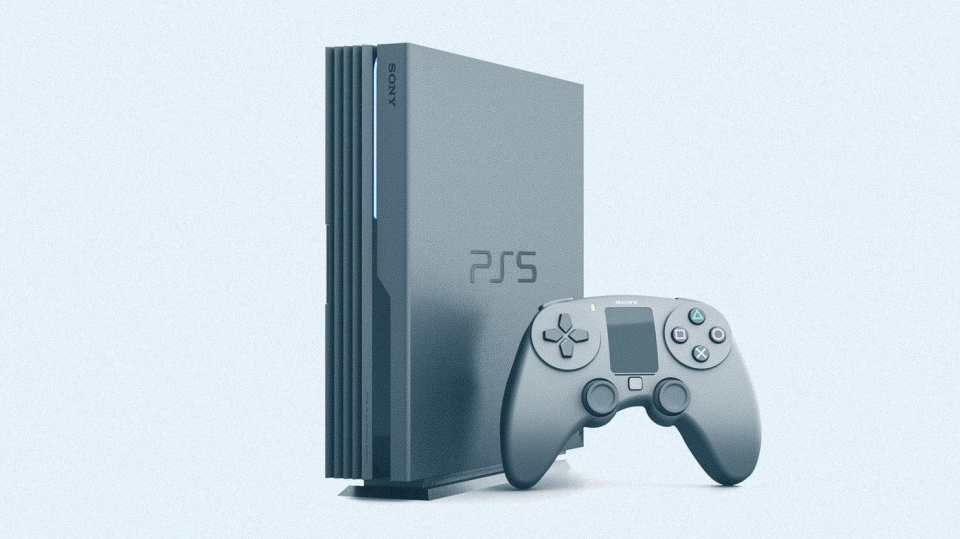 Neoficiální render možné podoby PS5